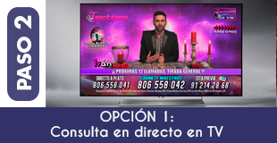 Paso 2 Pago Tarot Visa por Teléfono