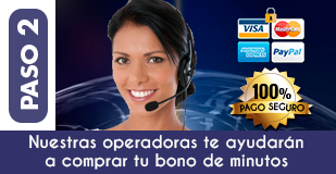 Paso 2 Pago Tarot Visa por Teléfono